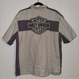 VNTG Harley-Davidson Button-Up